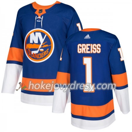 Pánské Hokejový Dres New York Islanders Thomas Greiss 1 Adidas 2017-2018 Royal Authentic